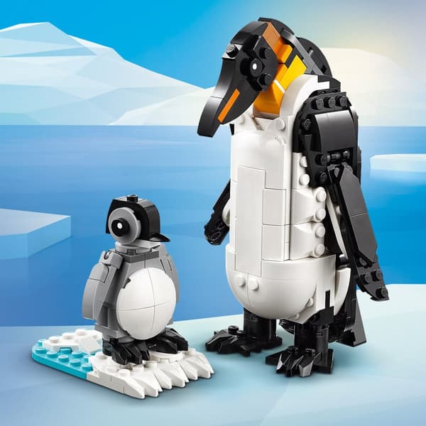 LEGO 31165 Creator 3in1 Villieläimet Panda Perheen eläimet Miekkavalas Pingviini