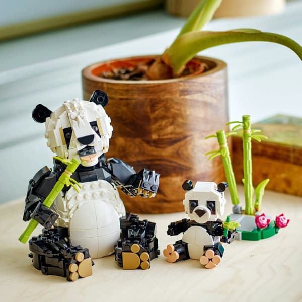 LEGO 31165 Creator 3in1 Villieläimet Panda Perheen eläimet Miekkavalas Pingviini