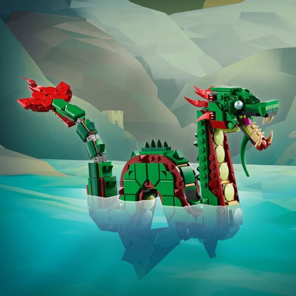 LEGO Creator 3-i-1 31161 Medeltida Drake Havsorm Mythical Phoenix