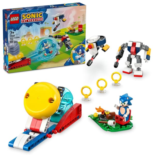 LEGO 77001 Sonic the Hedgehog - Sonic and the Camp Battle Ny