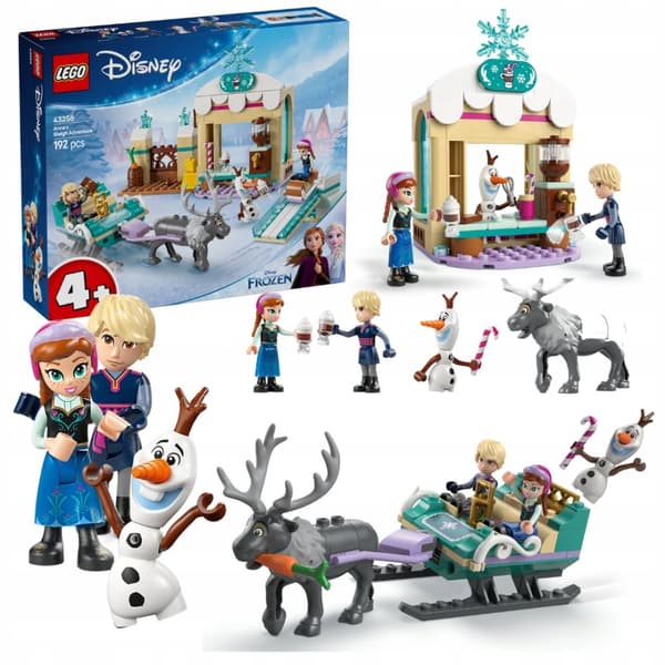 LEGO Disney 43256 Annas pulkaäventyr Fryst Ny