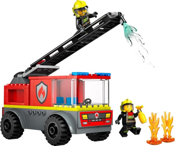 LEGO CITY 60463 Brandbil med Stige Brandslukker Fireman Fire 4+