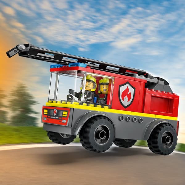 LEGO CITY 60463 Brandbil med Stige Brandslukker Fireman Fire 4+