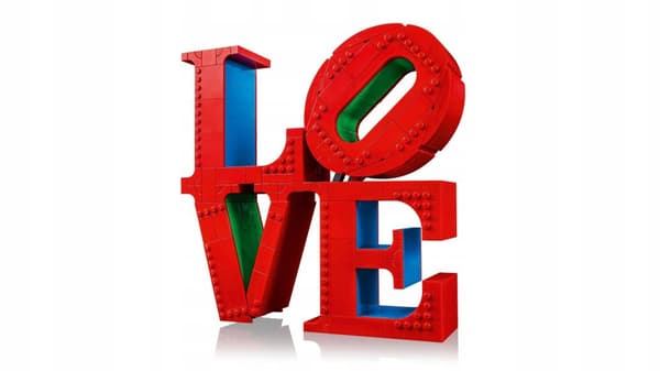 LEGO Art 31214 Love Lettering Kunst Skulptur Kærlighed Valentinsdag gave til par