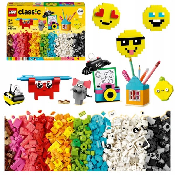 LEGO Classic 11042 Creative Cheerful Box Kattekamera Mus Krabbekaktus