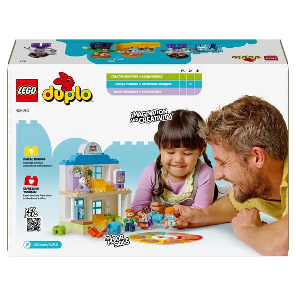 LEGO Duplo 10449 Første lægebesøg på hospitalet Lægeindsprøjtningspatient