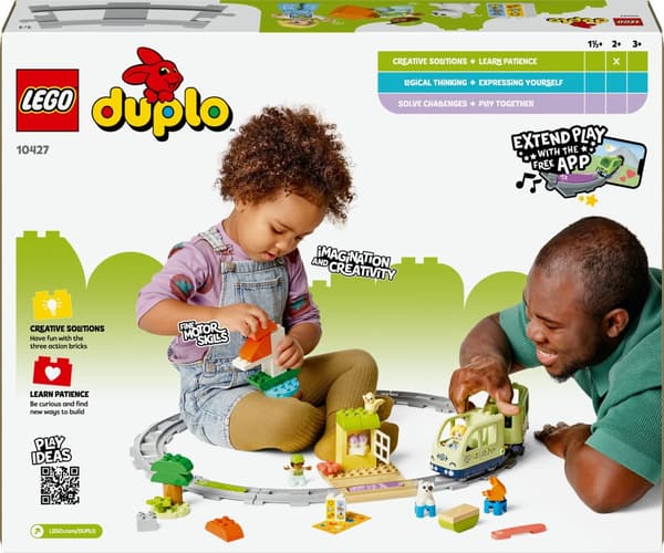 LEGO Duplo 10427 Adventure Interactive Train Station lyder 2+
