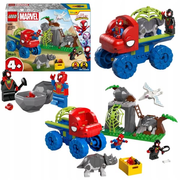 LEGO Marvel Spidey 11199 Team Spidey Dino Rescue Mission