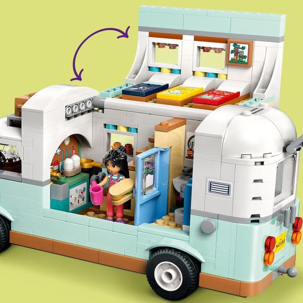 LEGO Friends 42663 Camper Adventure Bike Camper Camping