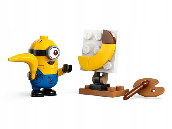 LEGO Minions 75580 Minions och bananbilsfigurer till lastbilstillbehör