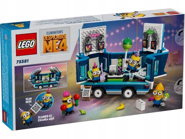 LEGO Minions 75581 Minion Party Bus 2i1 Disco Party