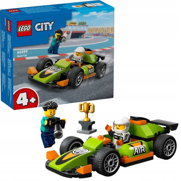 LEGO City 60399 vihreä kilpa-auto