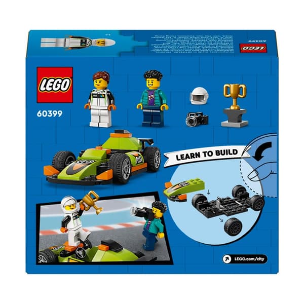 LEGO City 60399 vihreä kilpa-auto