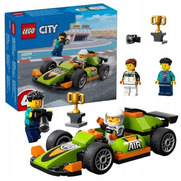 LEGO City 60399 vihreä kilpa-auto