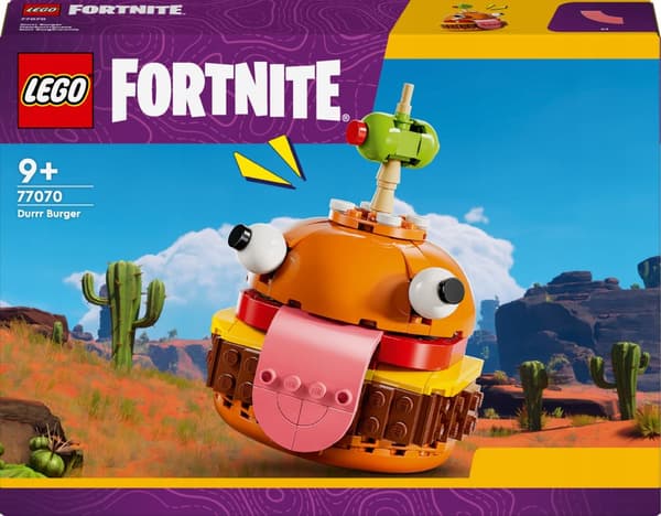 LEGO Fortnite 77070 Durr Burger Ravintola Burger Pelihahmo