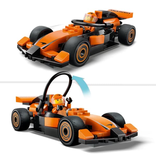 LEGO City 60442 F1 Driver & McLaren Racer Formel 1 Racerbil