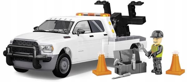 COBI BLOKKE 24611 Bil RAM 3500 - Wrecker Trækvogn 295 El.