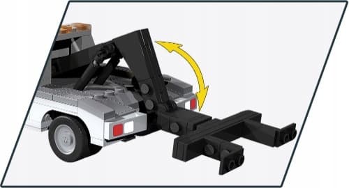 COBI BLOKKE 24611 Bil RAM 3500 - Wrecker Trækvogn 295 El.
