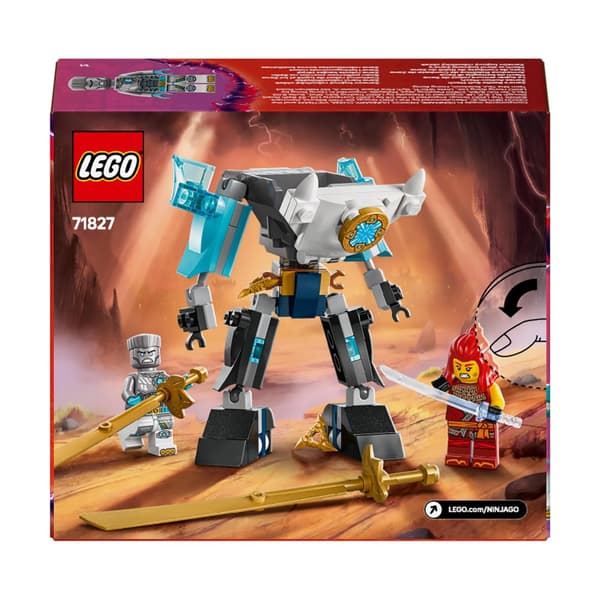 LEGO 71827 Ninjago - Zanes Battle Suit Mech Robot Ny kamppakke