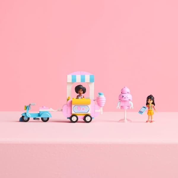 LEGO 42643 Friends - Cotton Candy -teline ja karkkiskootteri