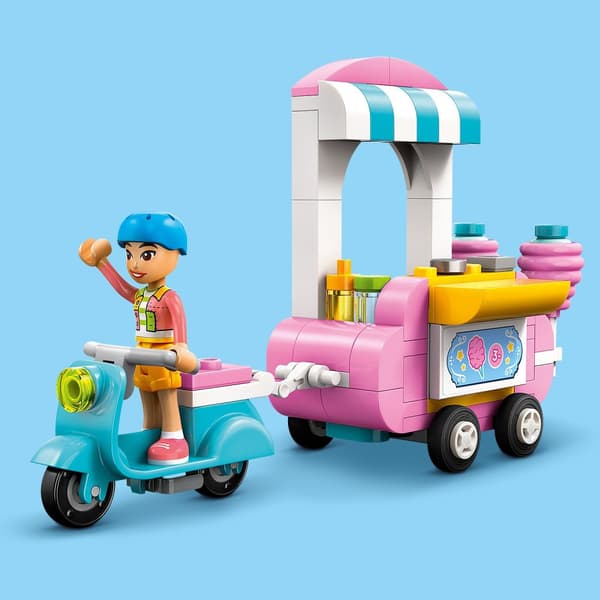 LEGO 42643 Friends - Cotton Candy -teline ja karkkiskootteri