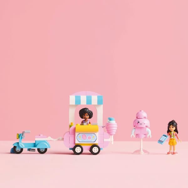 LEGO 42643 Friends - Cotton Candy -teline ja karkkiskootteri