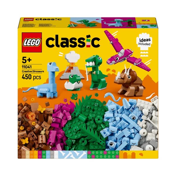 LEGO 11041 Classic Creative Dinosaurs Gift 5+ Creative Dinosaurs Uusi