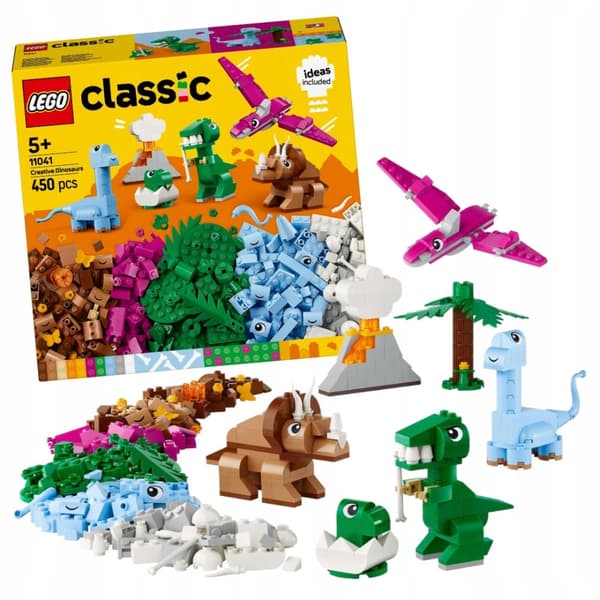 LEGO 11041 klassiska kreativa dinosaurier Present 5+ kreativa dinosaurier Nyhet