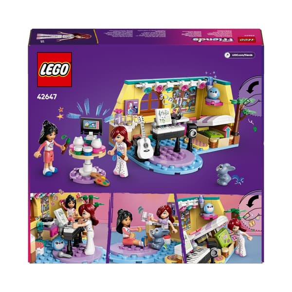 LEGO Friends 42647 Paisley Liann Bunny Room Plysch konstmusik 6+
