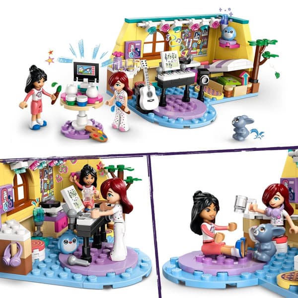 LEGO Friends 42647 Paisley Liann Bunny Room Plysch konstmusik 6+