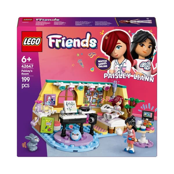 LEGO Friends 42647 Paisley Liann Bunny Room Plysch konstmusik 6+