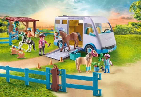 Playmobil Mobil Rideskole 71493 Vandfaldets Heste