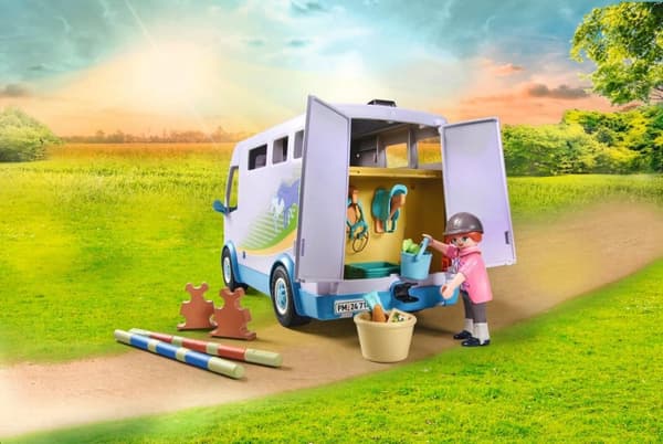 Playmobil Mobil Rideskole 71493 Vandfaldets Heste