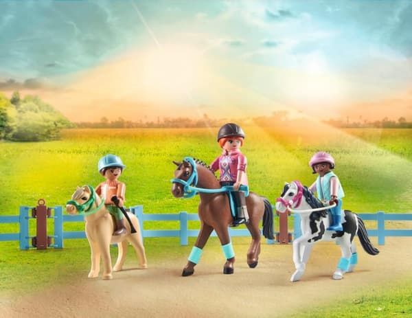 Playmobil Mobil Rideskole 71493 Vandfaldets Heste