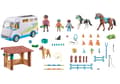 Miniatyrbillede 6 af 11: Playmobil Mobil Rideskole 71493 Vandfaldets Heste