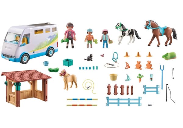 Playmobil Mobil Rideskole 71493 Vandfaldets Heste