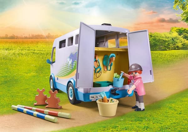 Playmobil Mobil Rideskole 71493 Vandfaldets Heste