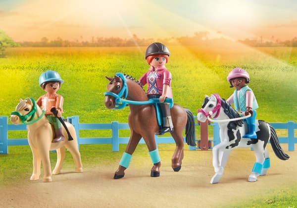 Playmobil Mobil Rideskole 71493 Vandfaldets Heste
