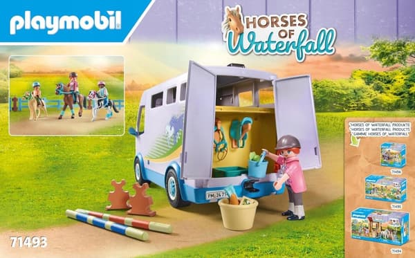 Playmobil Mobil Rideskole 71493 Vandfaldets Heste