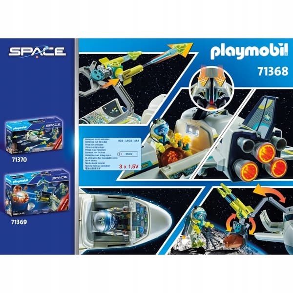 Playmobil 71368 Space Shuttle Mission Space Shuttle