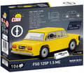Pikkukuva 3 / 10: COBI 24588 Pads FSO 125p 1,5 ME Keltainen Suuri Fiat Henkilöauto Auto