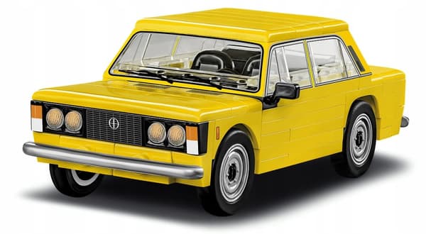 COBI 24588 Pads FSO 125p 1,5 ME Keltainen Suuri Fiat Henkilöauto Auto