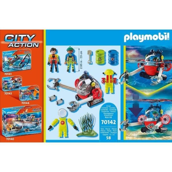 City Action Havsbottenagenter med dykklocka
