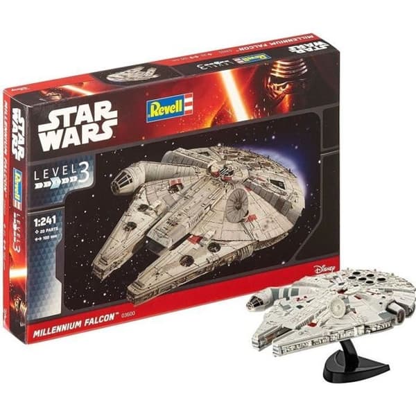 Star Wars modellsats - REVELL - Millennium Falcon - Från 10 år - 20 stycken att montera