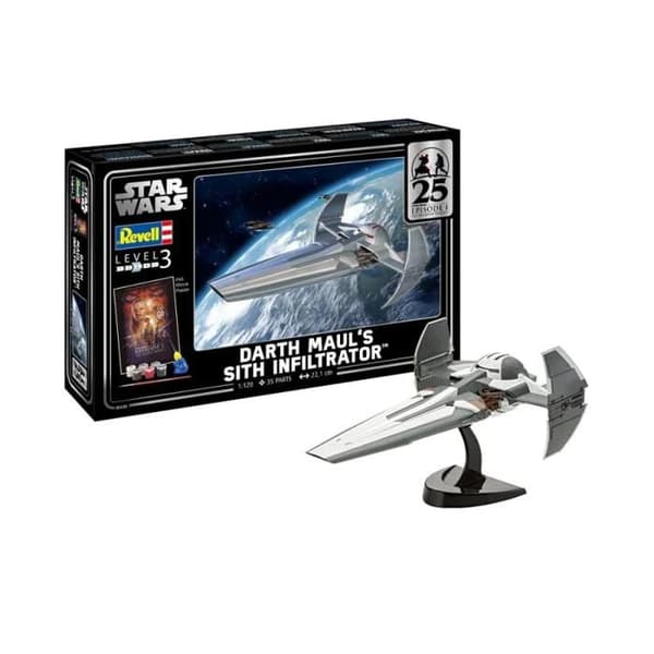 REVELL - Darth Maul's Sith Infiltrator Ship Model |revell|05638| 1:120 Model Char Promo - Ref: 15008