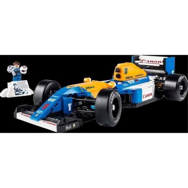 LEGO Icons 10353 Williams Racing FW14B och Nigel Mansell - Formel 1-racingbil för vuxna
