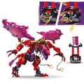 Miniatyrbild 4 av 5: LEGO NINJAGO 71832 Croc-de-tonnerre: kaosdraken - Byggset från 8 år