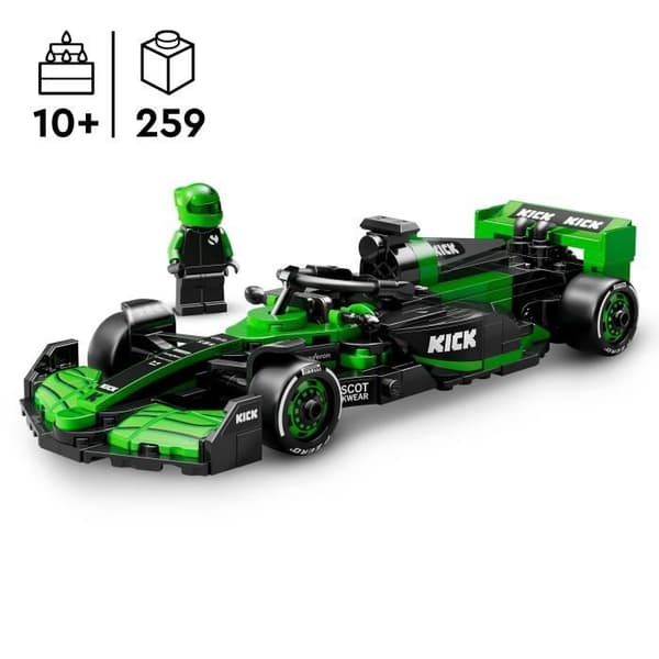 LEGO Speed Champions 77247 F1-bil KICK Sauber Team C44 Byggset från 10 år