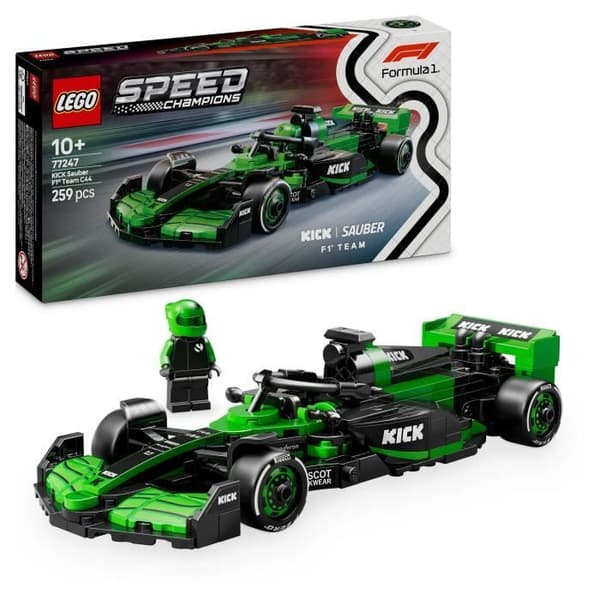 LEGO Speed Champions 77247 F1-bil KICK Sauber Team C44 Byggset från 10 år