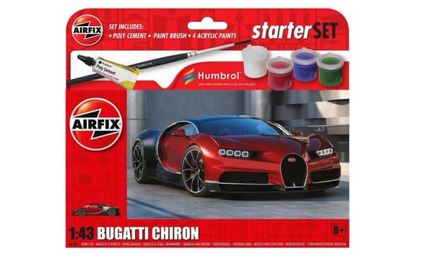 Airfix Starter Set Bugatti Chiron 1:43